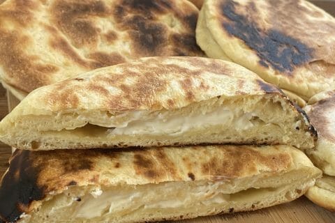 Cliquez pour zoomer ! Naans au fromage Thermomix par Leila1966