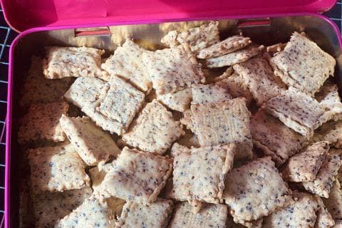 Cliquez pour zoomer ! Biscuits apéro aux graines Thermomix par Leila1966