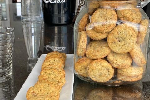 Cliquez pour zoomer ! Cookies noix et roquefort Thermomix par Leila1966
