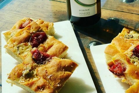 Cliquez pour zoomer ! Focaccia aux figues et gorgonzola Thermomix par Leila1966