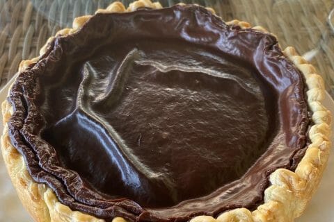 Cliquez pour zoomer ! Flan pâtissier au chocolat Thermomix par Leila1966