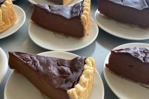 Cliquez pour zoomer ! Flan pâtissier au chocolat Thermomix par Leila1966