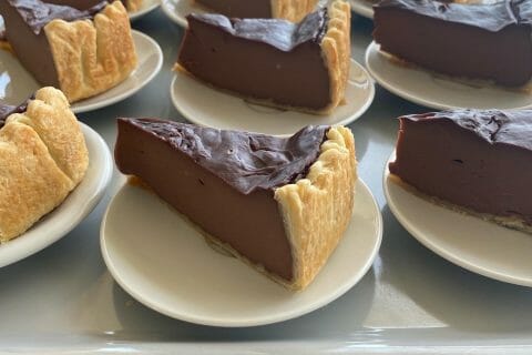 Cliquez pour zoomer ! Flan pâtissier au chocolat Thermomix par Leila1966