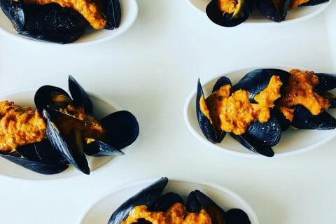 Cliquez pour zoomer ! Moules sauce chorizo Thermomix par Leila1966