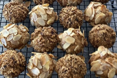 Cliquez pour zoomer ! Oursins aux amandes et à l’orange confite Thermomix par Leila1966