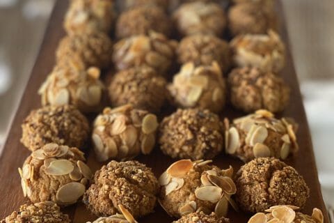 Cliquez pour zoomer ! Oursins aux amandes et à l’orange confite Thermomix par Leila1966