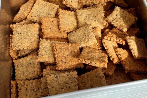 Cliquez pour zoomer ! Biscuits apéro aux graines Thermomix par Leila1966