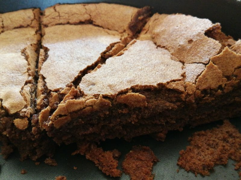 Cliquez pour zoomer ! Gâteau macaroné au chocolat Thermomix par lolo56