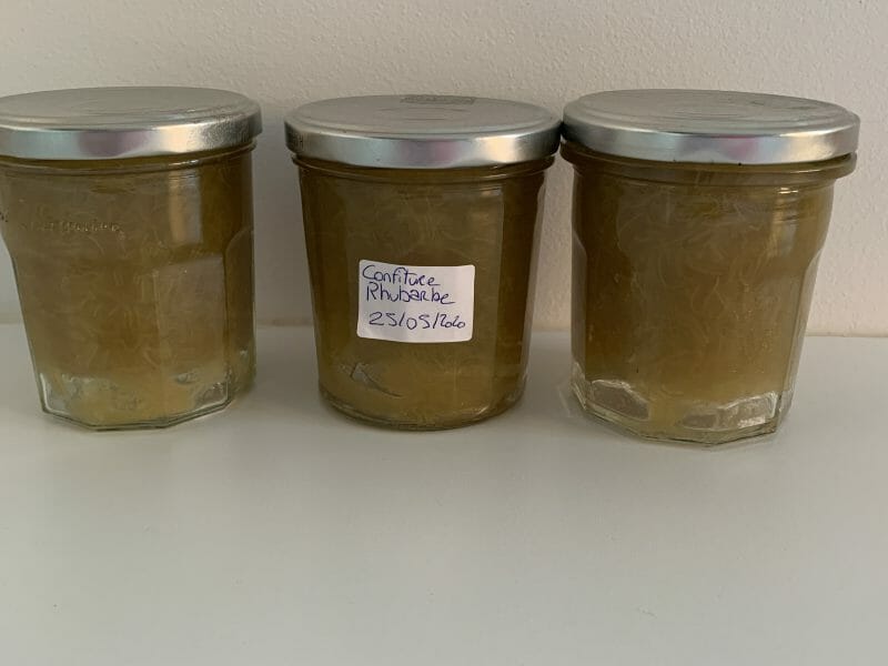 Cliquez pour zoomer ! Confiture de rhubarbe Thermomix par sascha