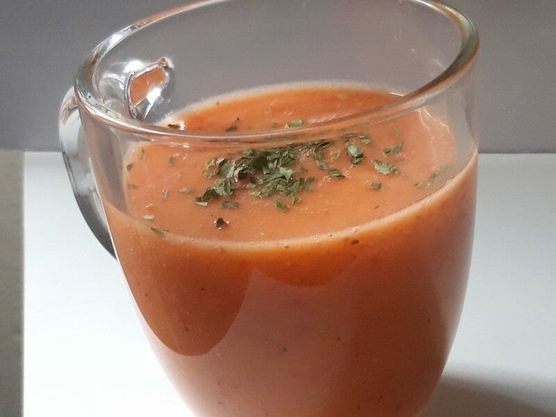 Cliquez pour zoomer ! Gaspacho Andalou Thermomix par cynthiadiet