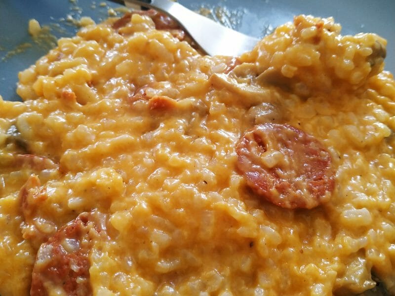 Cliquez pour zoomer ! Risotto au chorizo Thermomix par kyou35