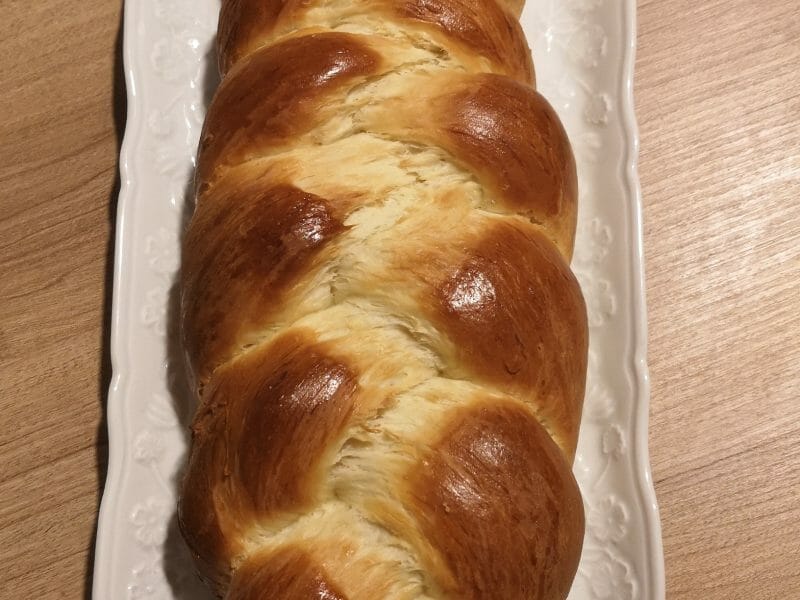 Cliquez pour zoomer ! Brioche tressée à la mie filante Thermomix par johannah