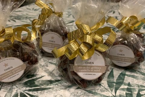 Cliquez pour zoomer ! Amandes grillées à la cannelle et au miel Thermomix par madison_tsnr