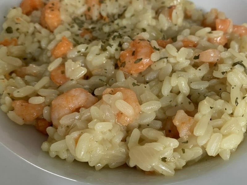 Cliquez pour zoomer ! Risotto crevettes et curry Thermomix par madison_tsnr