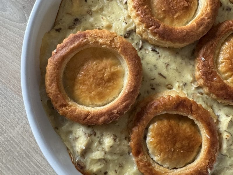 Cliquez pour zoomer ! Vols au vent dinde et champignons Thermomix par madison_tsnr