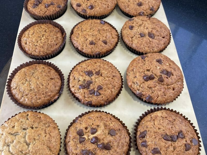 Cliquez pour zoomer ! Muffins à la banane Thermomix par ihssane_2