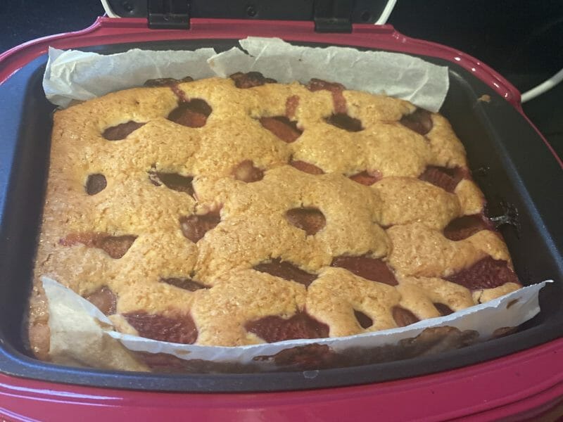 Cliquez pour zoomer ! Gâteau aux fraises Thermomix par ihssane_2