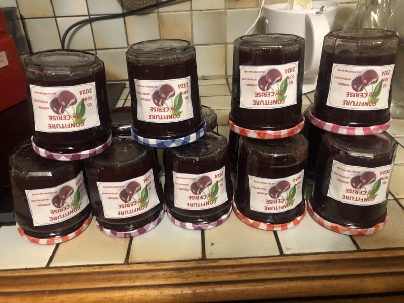 Cliquez pour zoomer ! Confiture de cerises Thermomix par Valou39