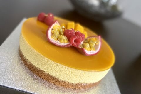 Cliquez pour zoomer ! Bavarois aux framboises Thermomix par mariineo