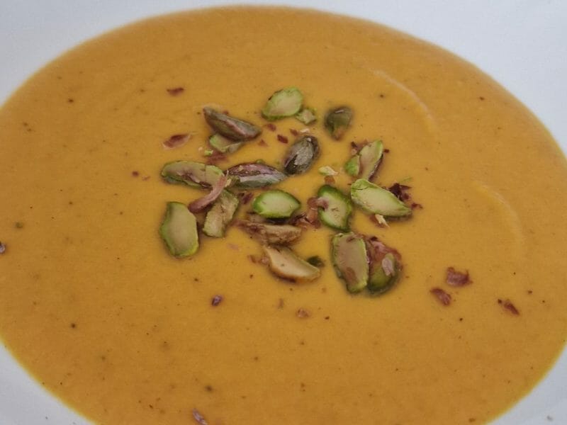 Cliquez pour zoomer ! Velouté de patates douces et carottes Thermomix par roubzy