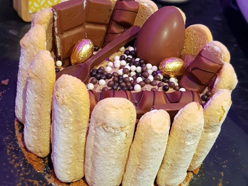 Cliquez pour zoomer ! Crème au Kinder Bueno Thermomix par aminachafik