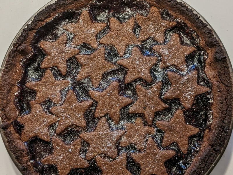 Cliquez pour zoomer ! Tarte de Linz – Linzer Torte Thermomix par sunrider