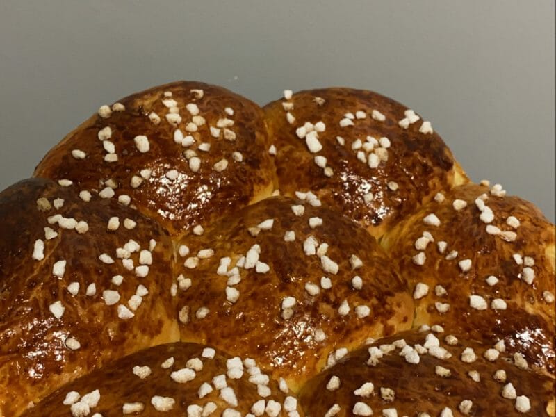Cliquez pour zoomer ! Brioche tressée à la mie filante Thermomix par kelly17