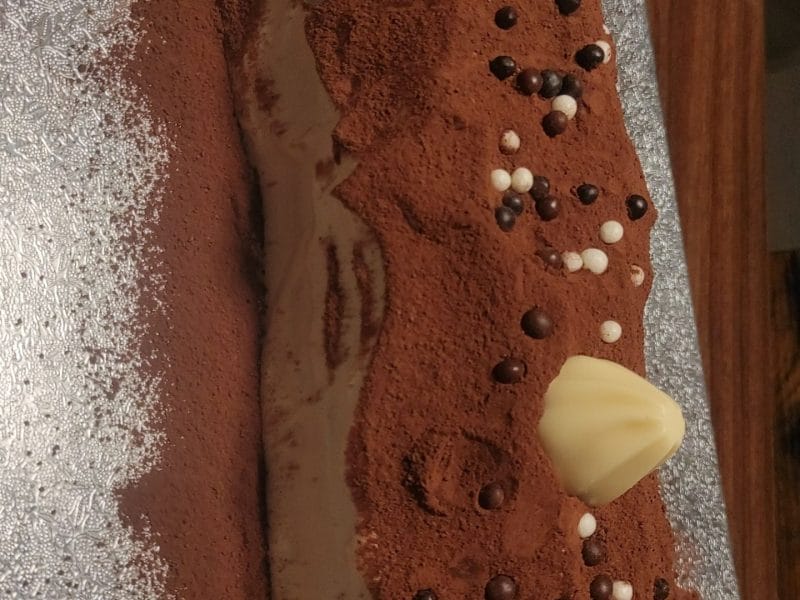 Cliquez pour zoomer ! Bûche Tiramisu Thermomix par noune62