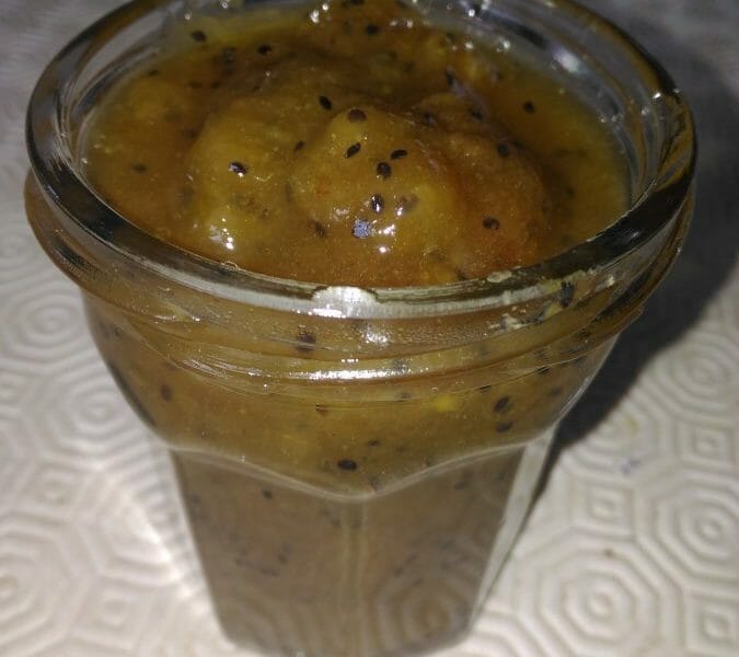 Confiture kiwis bananes au Thermomix Cookomix