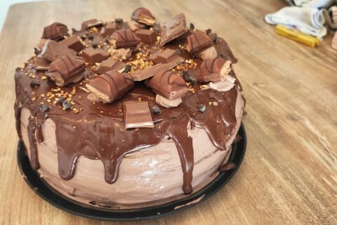 Cliquez pour zoomer ! Layer cake Kinder Bueno Thermomix par emylie1510