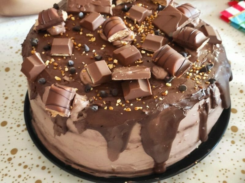 Cliquez pour zoomer ! Layer cake Kinder Bueno Thermomix par emylie1510