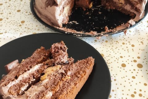 Cliquez pour zoomer ! Layer cake Kinder Bueno Thermomix par emylie1510