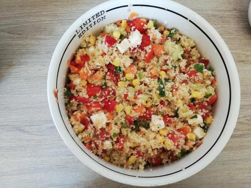 Cliquez pour zoomer ! Salade de couscous façon taboulé Thermomix par lilocome2411