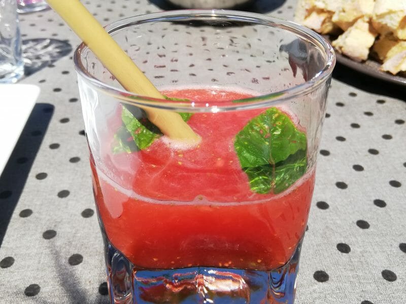 Cliquez pour zoomer ! Mojito fraise Thermomix par lilocome2411