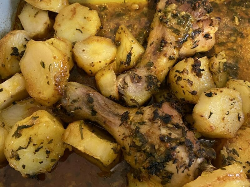 Cliquez pour zoomer ! Poulet rôti à la Marocaine Thermomix par farah0684