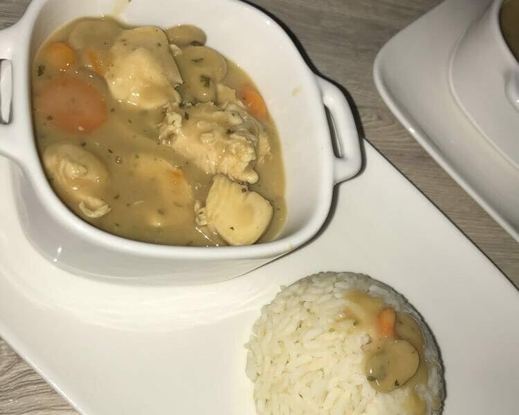 Cliquez pour zoomer ! Blanquette de poulet Thermomix par farah0684