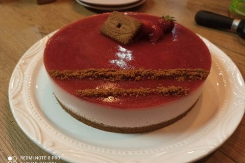 Cliquez pour zoomer ! Bavarois aux fraises Thermomix par audrey_365