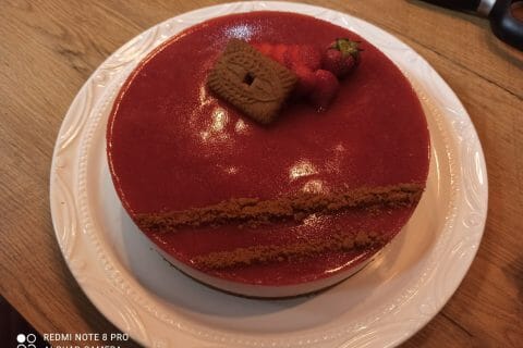 Cliquez pour zoomer ! Bavarois aux fraises Thermomix par audrey_365