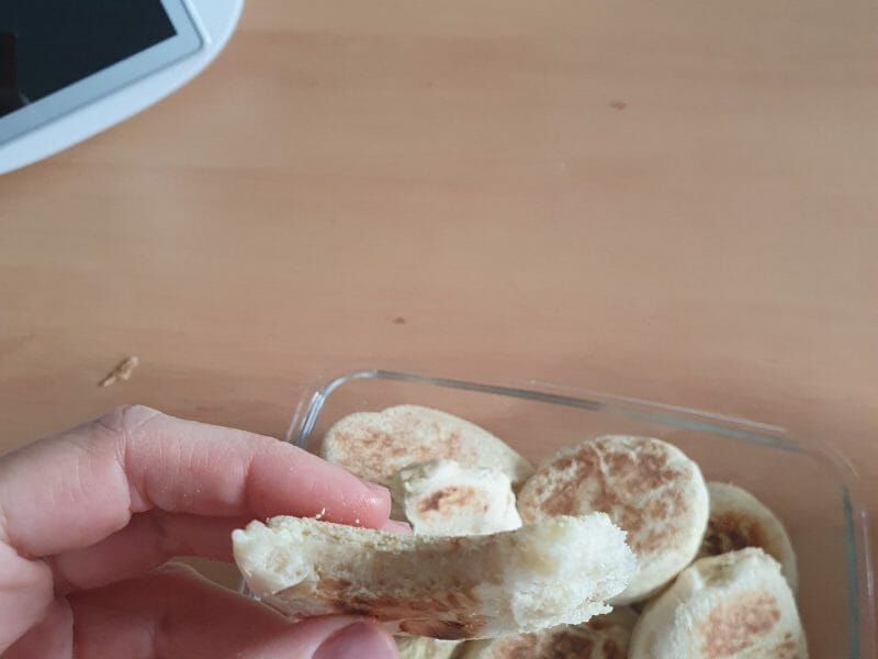 Cliquez pour zoomer ! Muffins anglais Thermomix par ailleurs