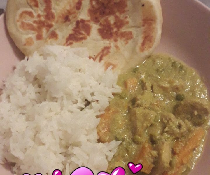 Cliquez pour zoomer ! Curry de poulet aux patates douces Thermomix par boucan07