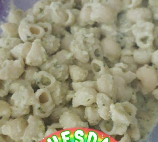 Cliquez pour zoomer ! Farfalle à la crème de courgettes Thermomix par boucan07