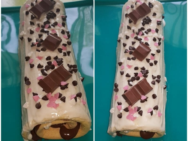 Cliquez pour zoomer ! Roulé au nutella Thermomix par Kelly