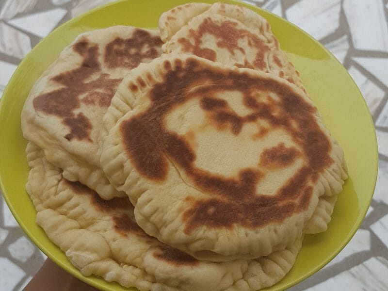 Cliquez pour zoomer ! Naans au fromage Thermomix par Kelly