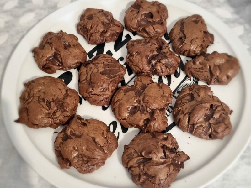 Cliquez pour zoomer ! Cookies brownies Thermomix par Kelly