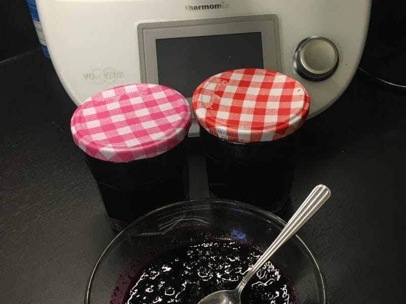 Confiture de myrtilles au Thermomix - Cookomix