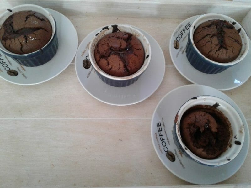 Cliquez pour zoomer ! Ramequins fondants au chocolat Thermomix par Zabettenal