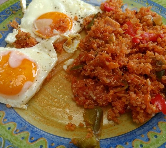 Cliquez pour zoomer ! Quinoa sauce basquaise Thermomix par Zabettenal