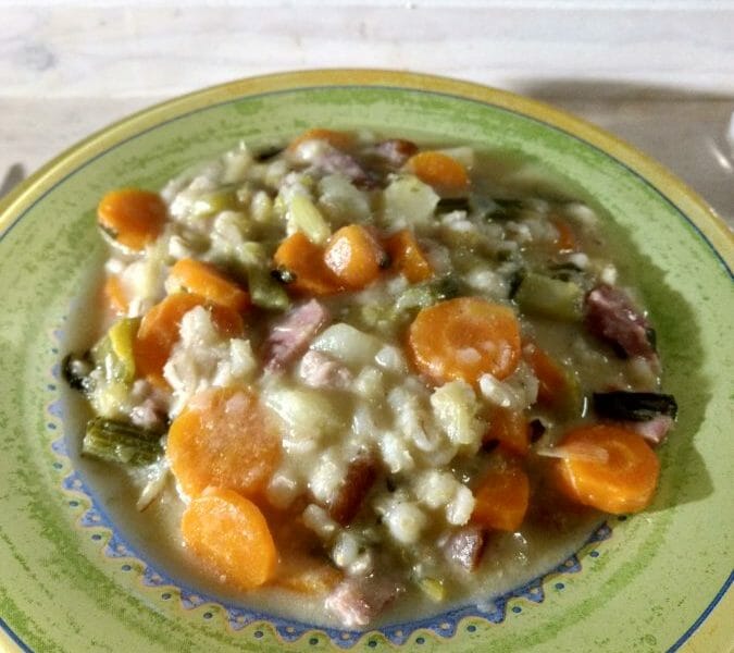 Cliquez pour zoomer ! Soupe à l’orge Thermomix par Zabettenal