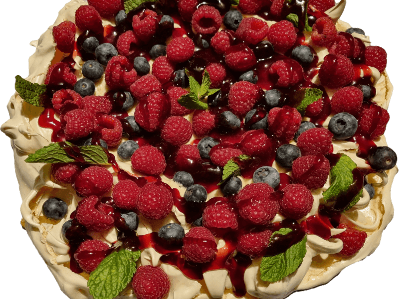 Cliquez pour zoomer ! Mini pavlova aux fraises Thermomix par Aurelbbjaloed