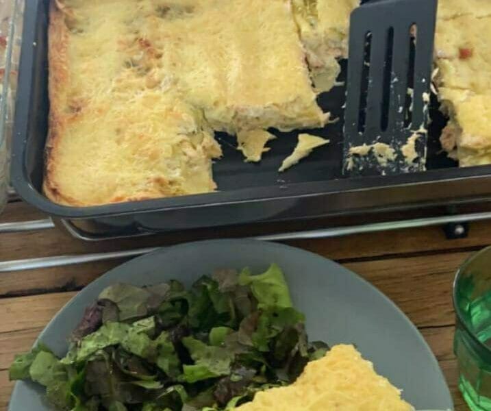 Cliquez pour zoomer ! Lasagnes au saumon et poireaux Thermomix par Aurelbbjaloed